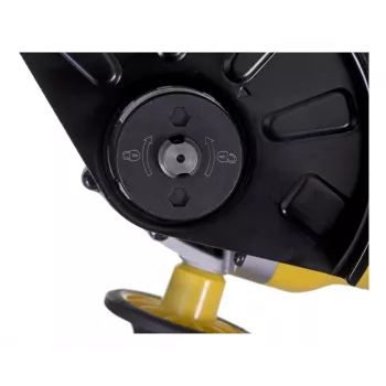 DeWALT DWE4357-QS przenośna szlifierka Szlifierka tarczowa Czarno-żółta 10500 obr./min 1700 W