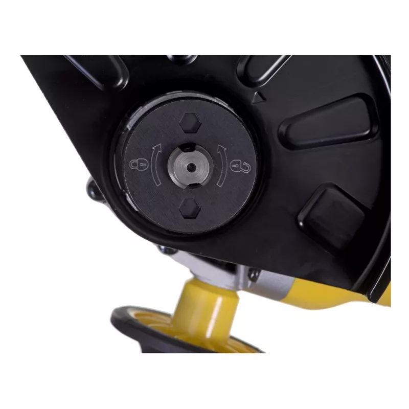 DeWALT DWE4357-QS przenośna szlifierka Szlifierka tarczowa Czarno-żółta 10500 obr./min 1700 W