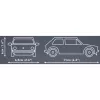 Zestaw modelarski Cobi Volkswagen Golf 1974–1983 1:35 do budowy i ekspozycji