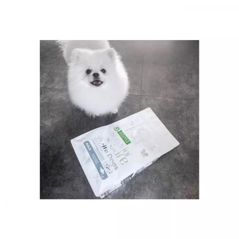 Sucha karma dla psów Nature’s Protection biały Dogs GF biały Fish Adult Small 4 kg — bezzbożowa, białko 24%, tłuszcz 13%