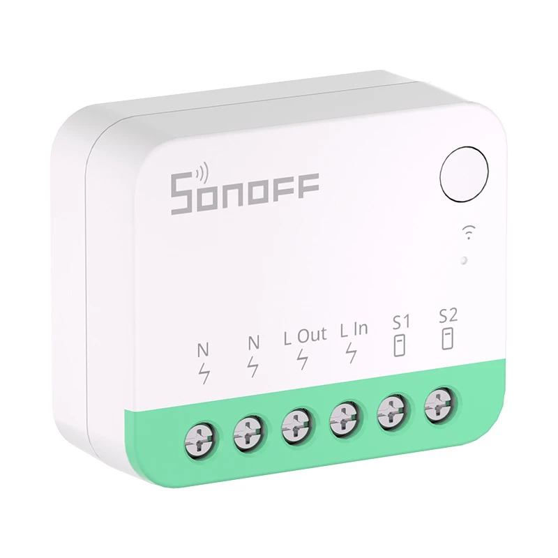 Sonoff MINIR4M Matter inteligentny mini przełącznik WiFi (HomeKit, SmartThings, Home Assistant).