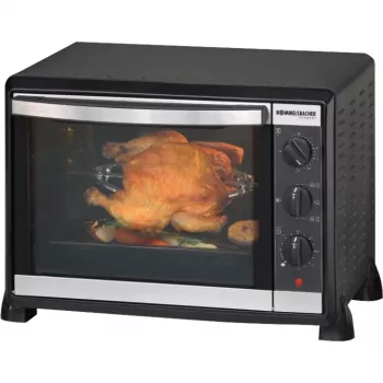 Piekarnik elektryczny Rommelsbacher BG 1550 Czarny, 30 l, 80–230°C, 7 trybów, rożen, minutnik 120 min