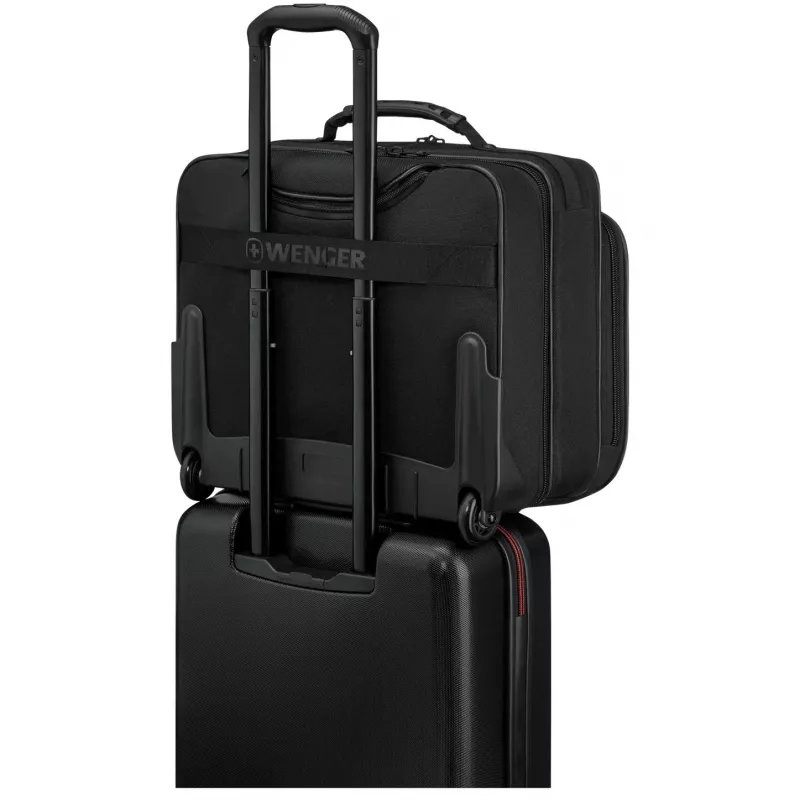 Wenger walizka na kółkach na laptopa Legacy Czarny Series do 15,6 cala (39,62 cm) z kieszenią na tablet