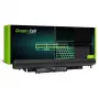 Bateria zielony Cell HP142 do HP 240/245/250/255 G6 i serii 14-/15-/17- — 14.8V 2200mAh LiPo, 3 ogniwa, czarna