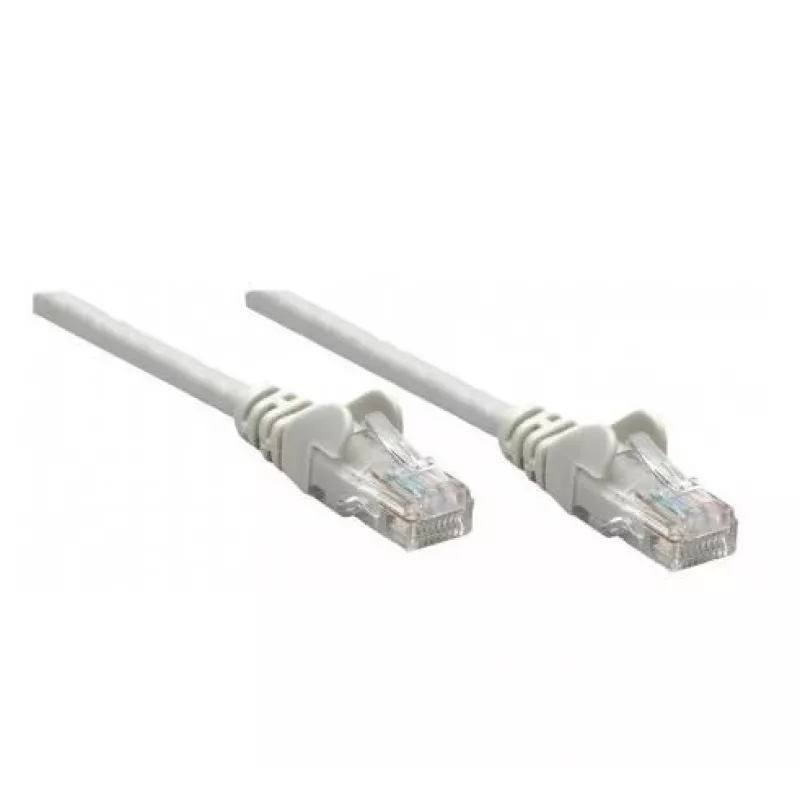 Intellinet sieciowy Patch kabel, Cat6A, 50m, Szary, Miedź, S/FTP, LSOH / LSZH, PVC, RJ45, Złocone Styki, Bezzaczepowa Osłona, Osłona Wtyku, Dożywotnia Gwarancja