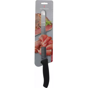 Nóż do szynki Victorinox Swiss Classic 25 cm V-6.82 23.25B — ostrze ze stali nierdzewnej, nitowana rękojeść