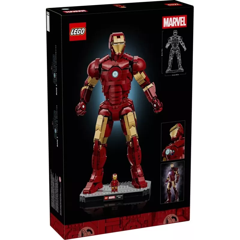LEGO MARVEL 76344 Iron Man Mark 3 — Edycja Kolekcjonerska