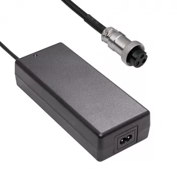 Akyga AK-EV-23 ładowarka do rowerów / hulajnóg elektrycznych, akumulatory Li-Ion 72 V (20S), 84 V, 2 A, gniazdo GX16 12 mm, 1,2 m