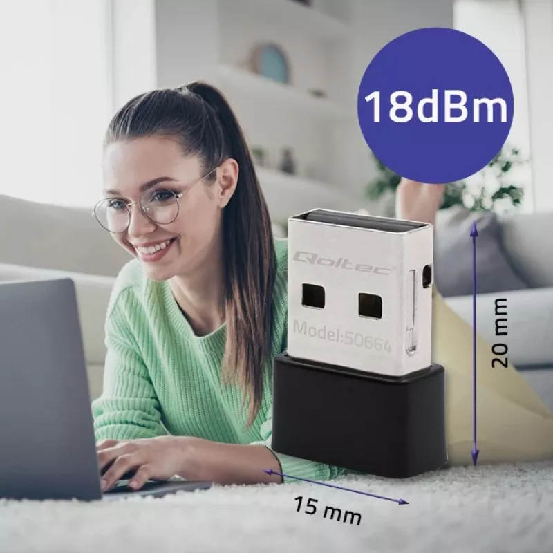 Bezprzewodowy adapter USB Mini Wi-Fi o ultrawysokiej prędkości