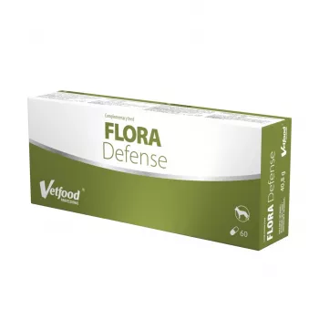 VETFOOD Flora Defense - suplementy dla psów - 60 szt.