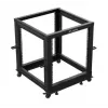 Szafa rack LANBERG Open Rack OR01-6112-B 12U 600x600 regulowana czarna