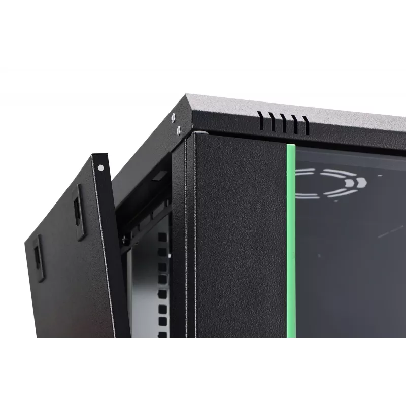 Szafa rackowa naścienna DIGITUS Dynamic-N 12U, 600x450 mm (SxG), IP20, zamek na klucz, niezmontowana