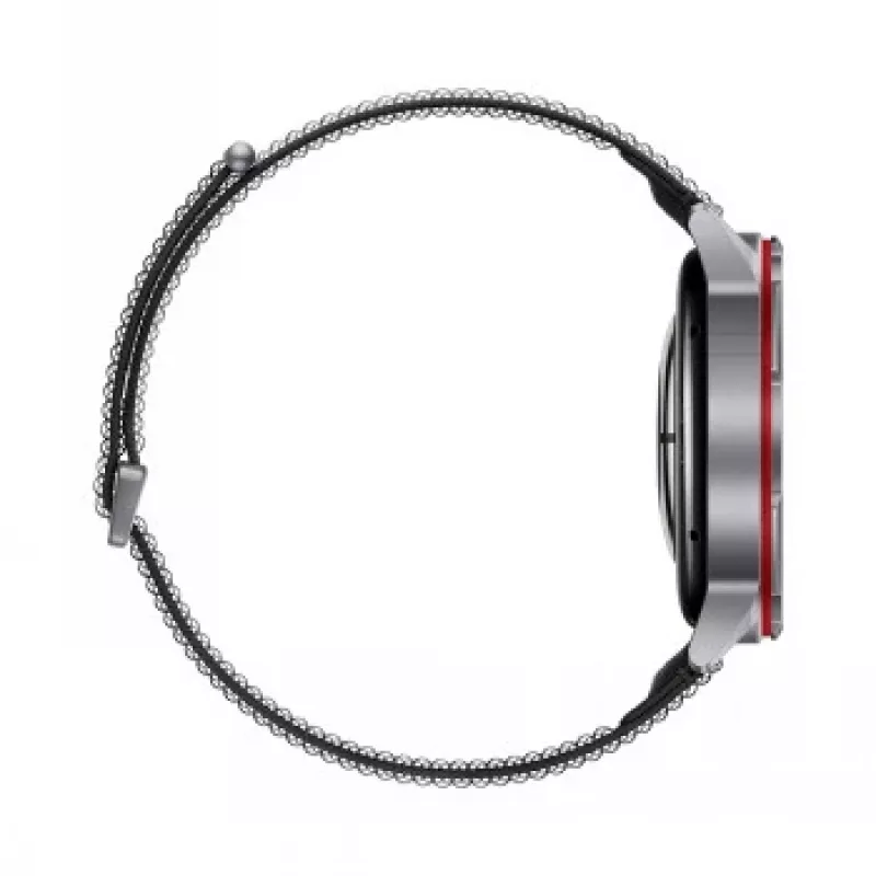 Smartwatch HUAWEI GT Runner 2 — 1,32 cala (3,35 cm) AMOLED 466×466, koperta tytanowa, GPS, pasek fluoroelastomerowy czarny