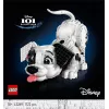 LEGO Disney 43269 101 Dalmatians Puppy kolekcjonerski zestaw konstrukcyjny — 1722 elementów, wysokość 220 mm, dla 18+