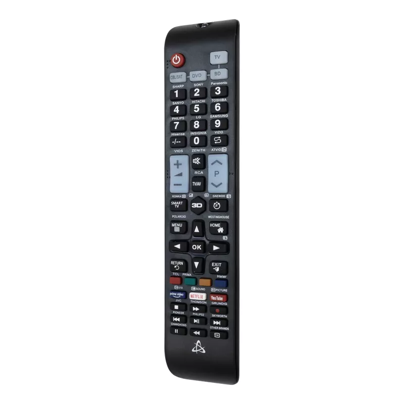 Pilot uniwersalny SBOX RC-01400 — zamiennik do telewizorów, dekoderów i odtwarzaczy DVD