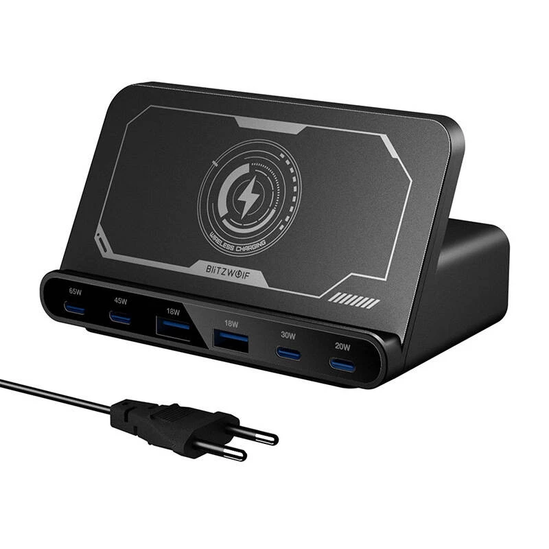Ładowarka BlitzWolf BW-S27 160W, 2×USB-A, 4×USB-C