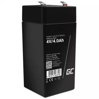 Green Cell AGM37 akumulator przemysłowy żelowy VRLA 4000 mAh 4 V