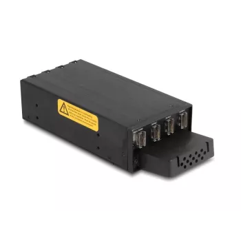 Klatka HDD DeLOCK 47126 Kompatybilna z Rackiem Metalowa Szerokość 72 mm