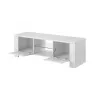 Cama stojak TV WEST 42/130/42 biały/biały połysk