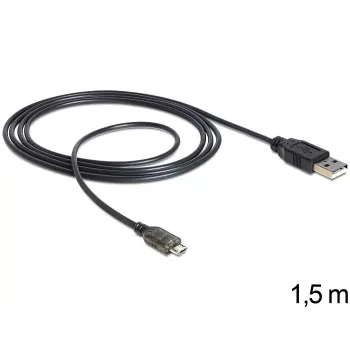 Kabel USB DeLOCK USB 2.0-A - micro-USB B 1,5m