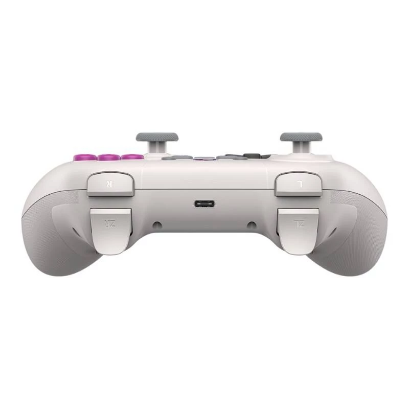 Bezprzewodowy kontroler GameSir T4n biały — Bluetooth, symetryczna konstrukcja