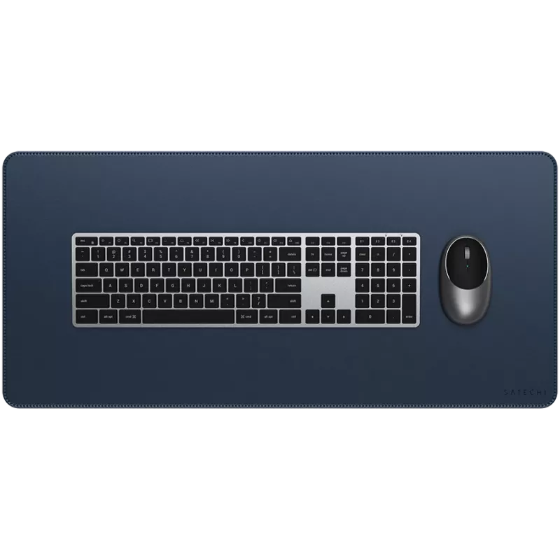 Satechi Desk Mat - podkładka na biurko z wegańskiej skóry (niebieska)