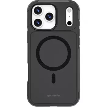Etui brzegowe 4smarts Defend iPhone 17 Pro Max czarne 17,5 cm