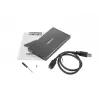 Obudowa NATEC RHINO GO USB 3.0 na 2,5'' SATA HDD/SSD, czarny aluminium