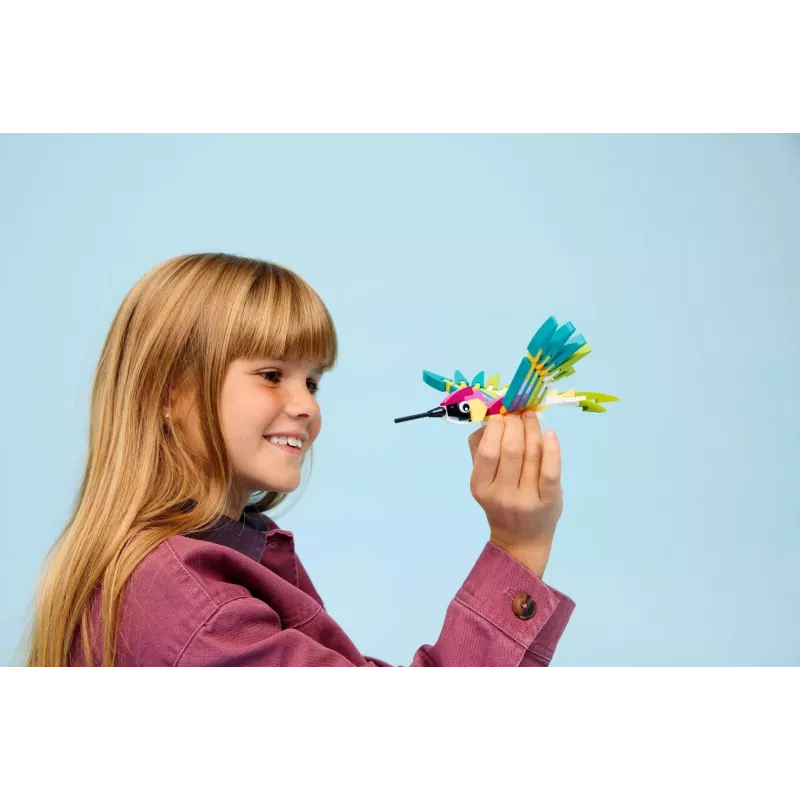 LEGO CREATOR 3 W 1 31384 Dzikie Zwierzęta: Kolorowy Koliber