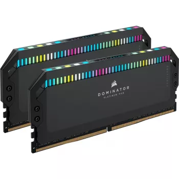 DIMM 64 GB DDR5-6400 (2x 32 GB) Dual-Kit, pamięć czarna, CMT64GX5M2B6400C32, Dominator Platinum, INTEL XMP