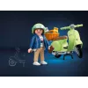 Zestaw figurek Vespa 71621 1969 Vespa 150 Sprint Veloce, jasnozielony