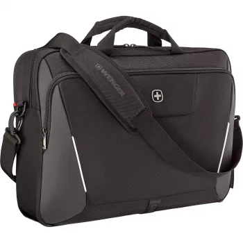 Aktówka na laptopa Wenger XE Brief 17 — mieści laptopy 17-calowe, kieszeń na tablet, czarna