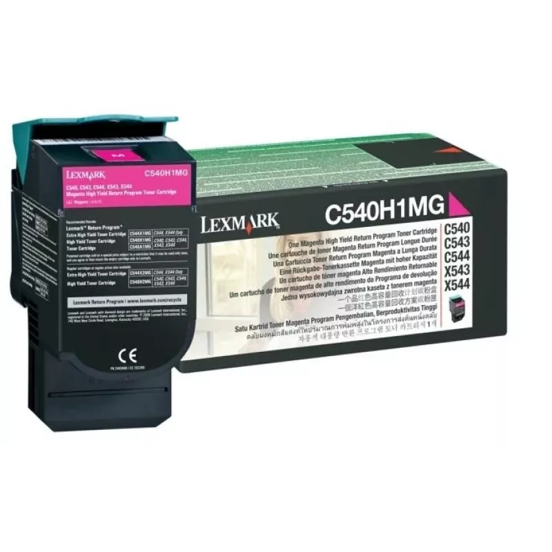 Lexmark C540H1MG - Toner magenta - do C540, C543, C544, C546, X543, X544, X546, X548