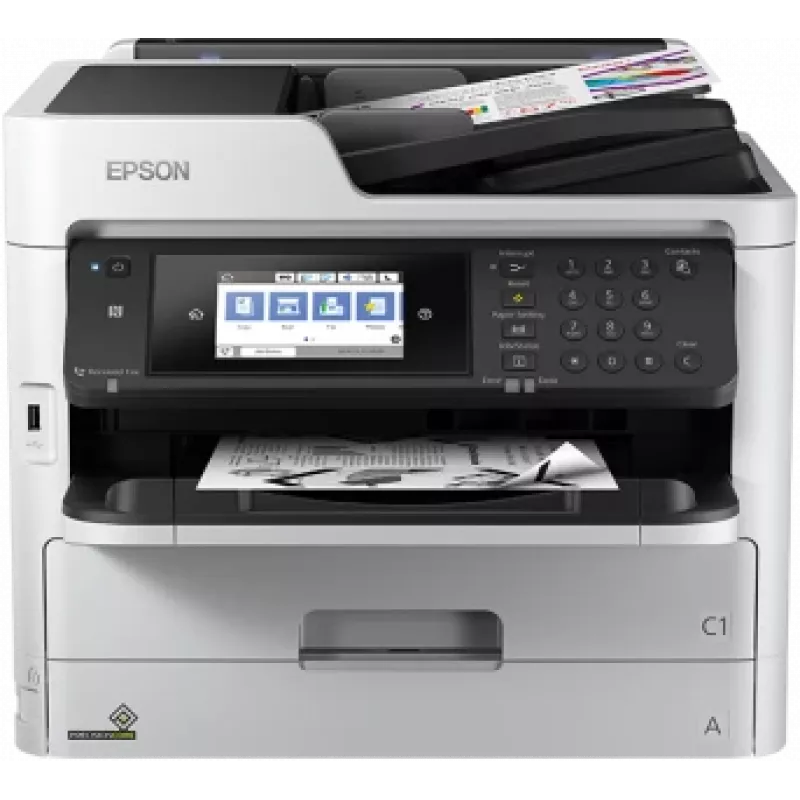 Epson WorkForce Pro WF-M5799DWF Drukarka atramentowa czarno-biała MFP A4, licznik od 100K do 180K (używana)
