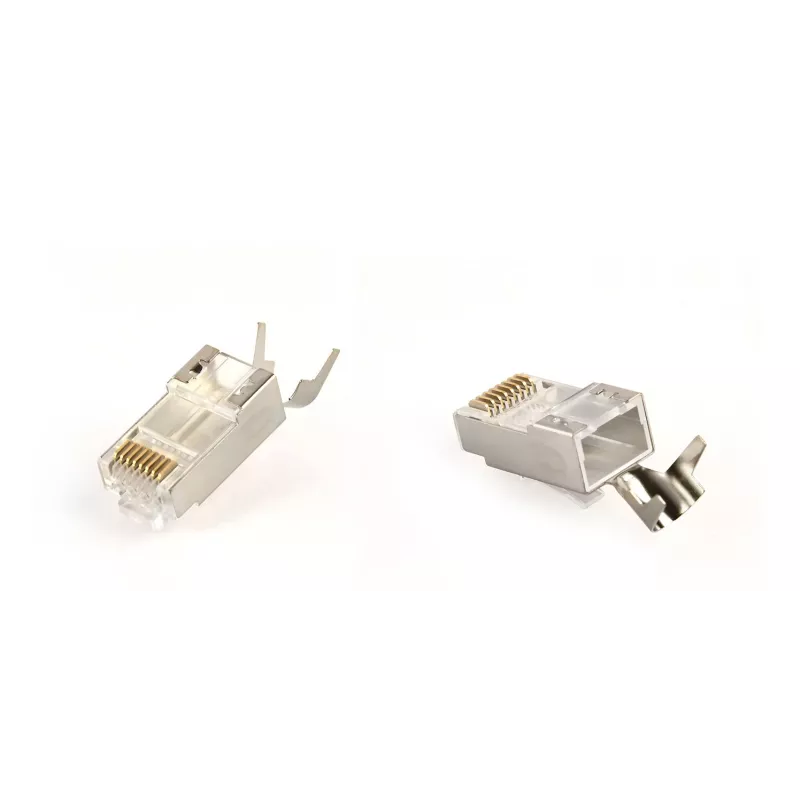 Złącza RJ45 GEMBIRD CAT7 8P8C pozłacane 15µ FTP/SFTP, opakowanie 100 szt.