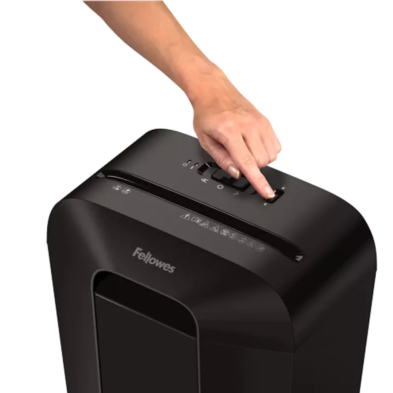 Niszczarka Fellowes Powershred LX41, cięcie cząstkowe, czarna