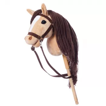 Koń na patyku HOPPIHORSE Hobby Horse A3 beżowy