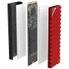 Radiator Jonsbo M.2-3 czerwony Czarny Czerwony 24.4mm 73mm 9.6mm