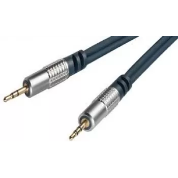 Kabel audio ShiverPeaks 30812-5SPP 5 m 3,5 mm niebieski