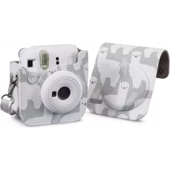Cullmann RIO Fit 120 - Pokrowiec - Fujifilm - Instax mini 12 - pasek na ramię - Szary - Biały (1013023970)