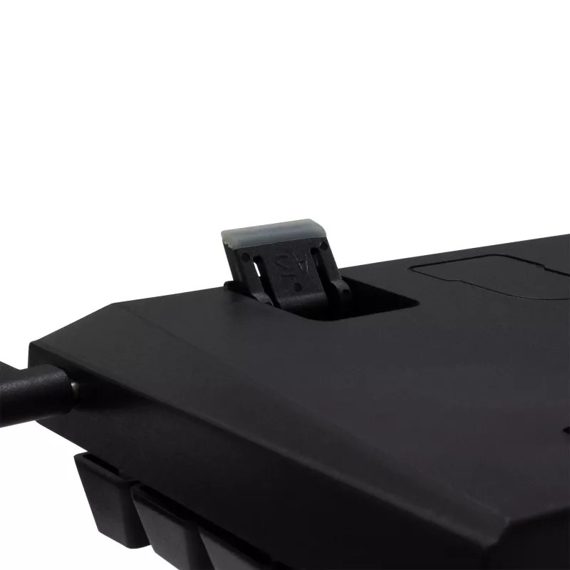 Mechaniczna klawiatura gamingowa White Shark Wakizashi GK-002721V2 — szaro-czarna rama, układ US, przełączniki niebieskie