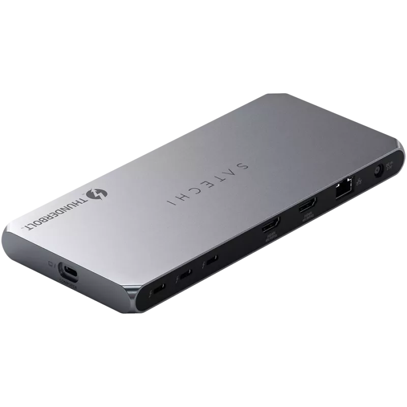 Satechi Thunderbolt 4 Dock ST-DT4MDM-EU — stacja dokująca Thunderbolt 4, 2× HDMI 2.0, 2× USB-A 3.2