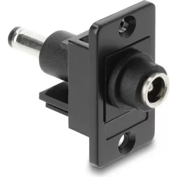 Adapter panelowy DC beczka DELOCK 5.5x2.5 mm na 5.5x2.1 mm, model 91120