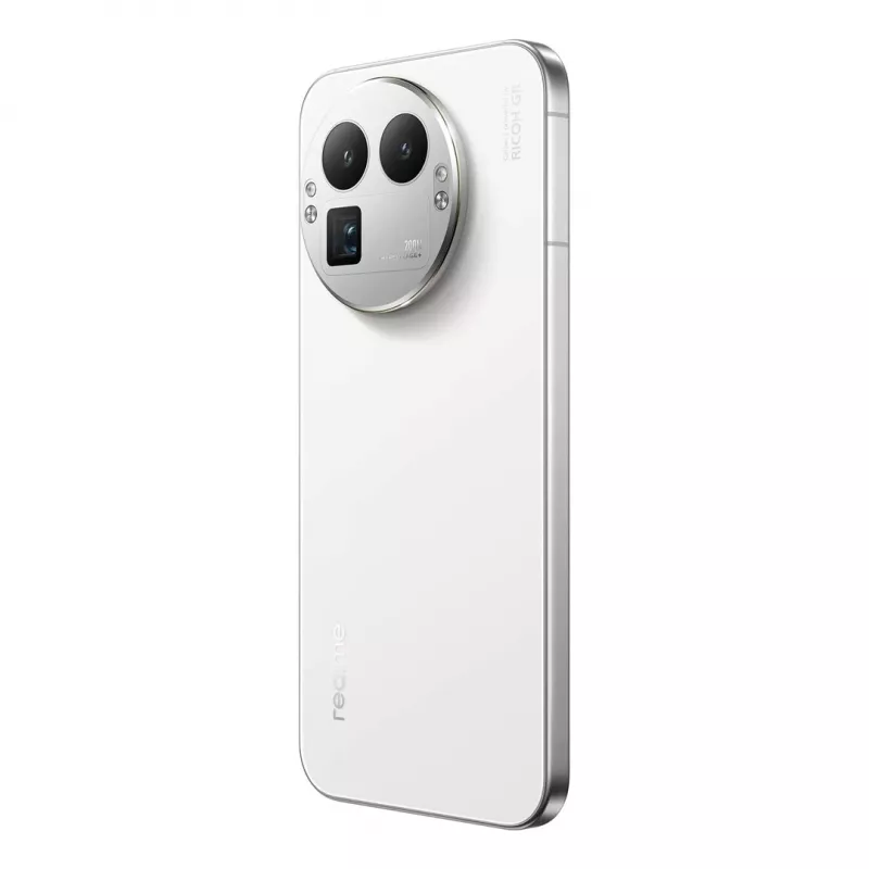Smartfon REALME GT 8 Pro 5G — 6,79 cala AMOLED 3136×1440, Snapdragon 8 Elite, 16 GB RAM, 512 GB, 50/200/50 MP, 7000 mAh, biały