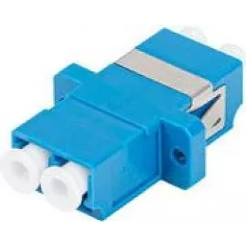 Adapter światłowodowy LANBERG FA-LCUP-SD01-0001-BU jednomodowy duplex LC/UPC, niebieski