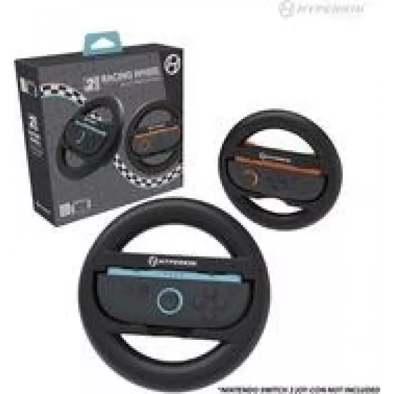 Hyperkin kierownica wyścigowa Armor3 czarna Switch2 (M07716)