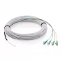 Kabel abonencki FTTH DIGITUS DK-3904LCA-50-1 singlemode 4 włókna 4 LC/APC 50 m