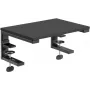 SpeaKa Professional SP-10938476 Podstawka pod monitor 380 mm x 250 mm Zakres wysokości: 236 mm (maks.) Czarny (SP-10938476)