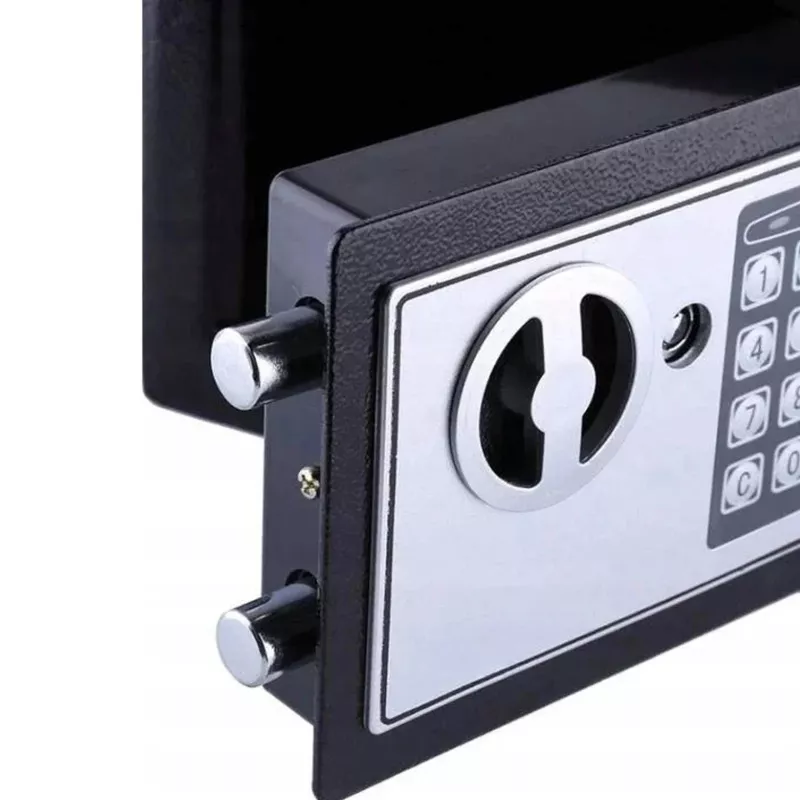 Sejf Extralink Home S-406 z zamkiem elektronicznym, szyfrem cyfrowym i kluczami