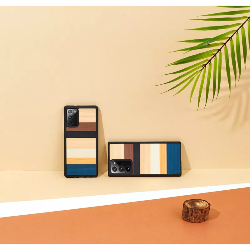 Etui na telefon Man and Wood dla Samsung Galaxy Note 20 — czarne